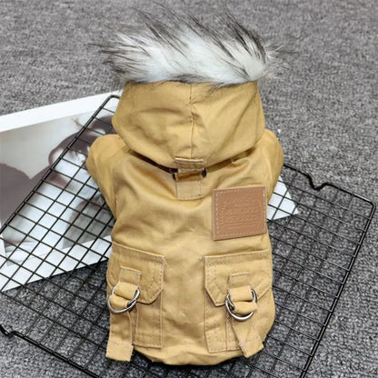 Warm winter jacket for small dogs: comfort and style!