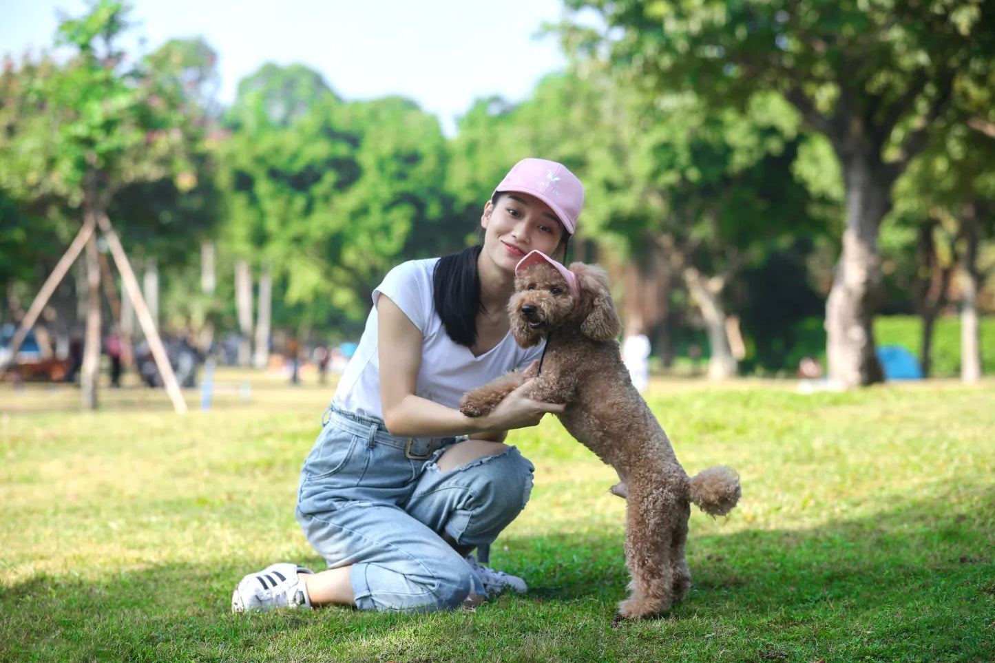 Stylish baseball cap for dogs: comfort and sun protection in one accessory!