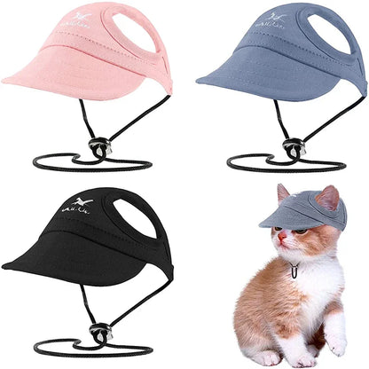 Stylish baseball cap for dogs: comfort and sun protection in one accessory!